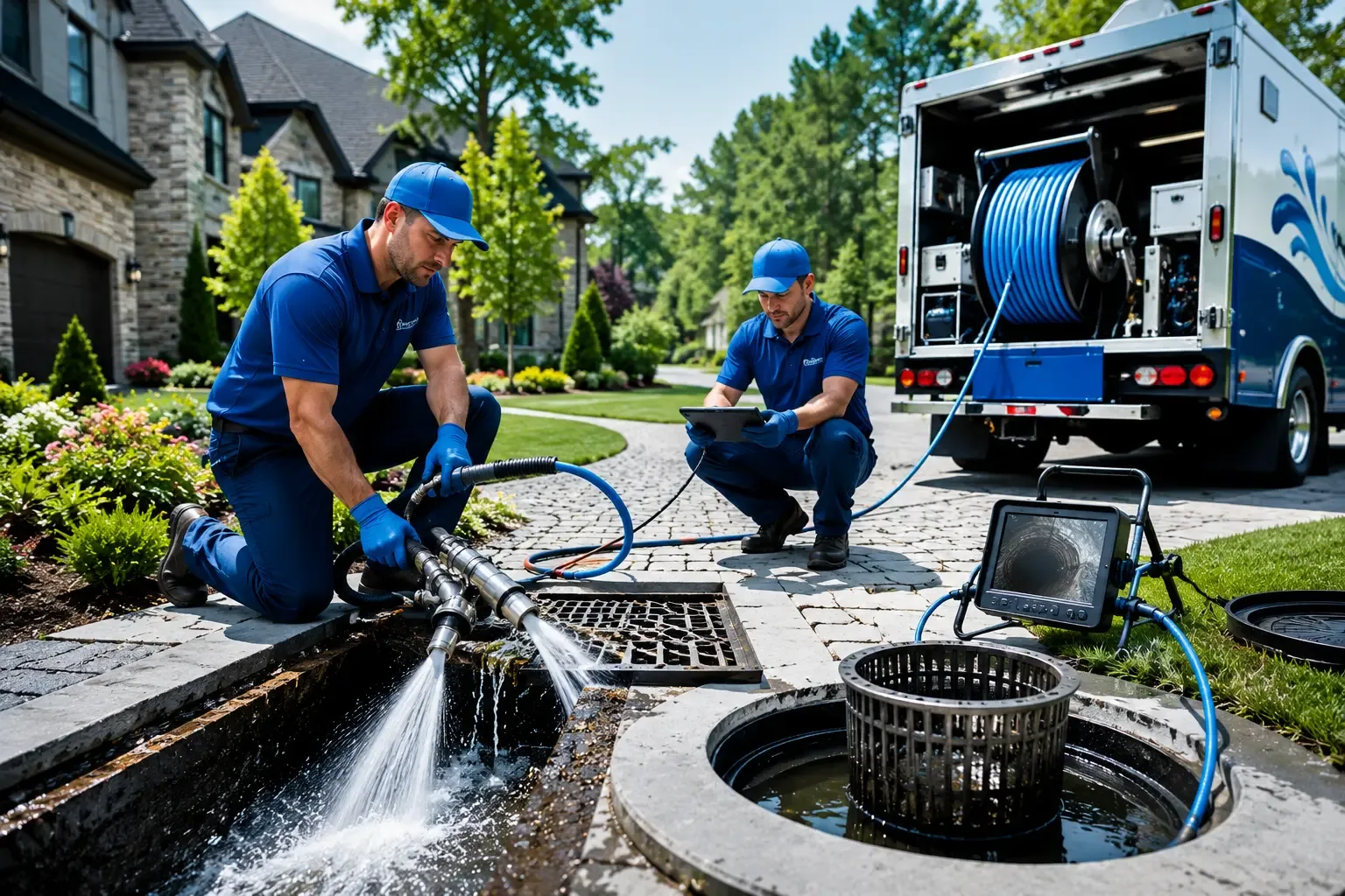 Local outdoor drain cleaning professionals in Carmichaels, PA