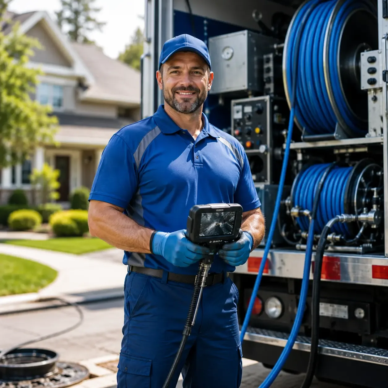 Local outdoor drain cleaning specialists in Carmichaels, PA